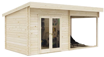 casa din lemn casuta dintre brazi a frame casuta gradina